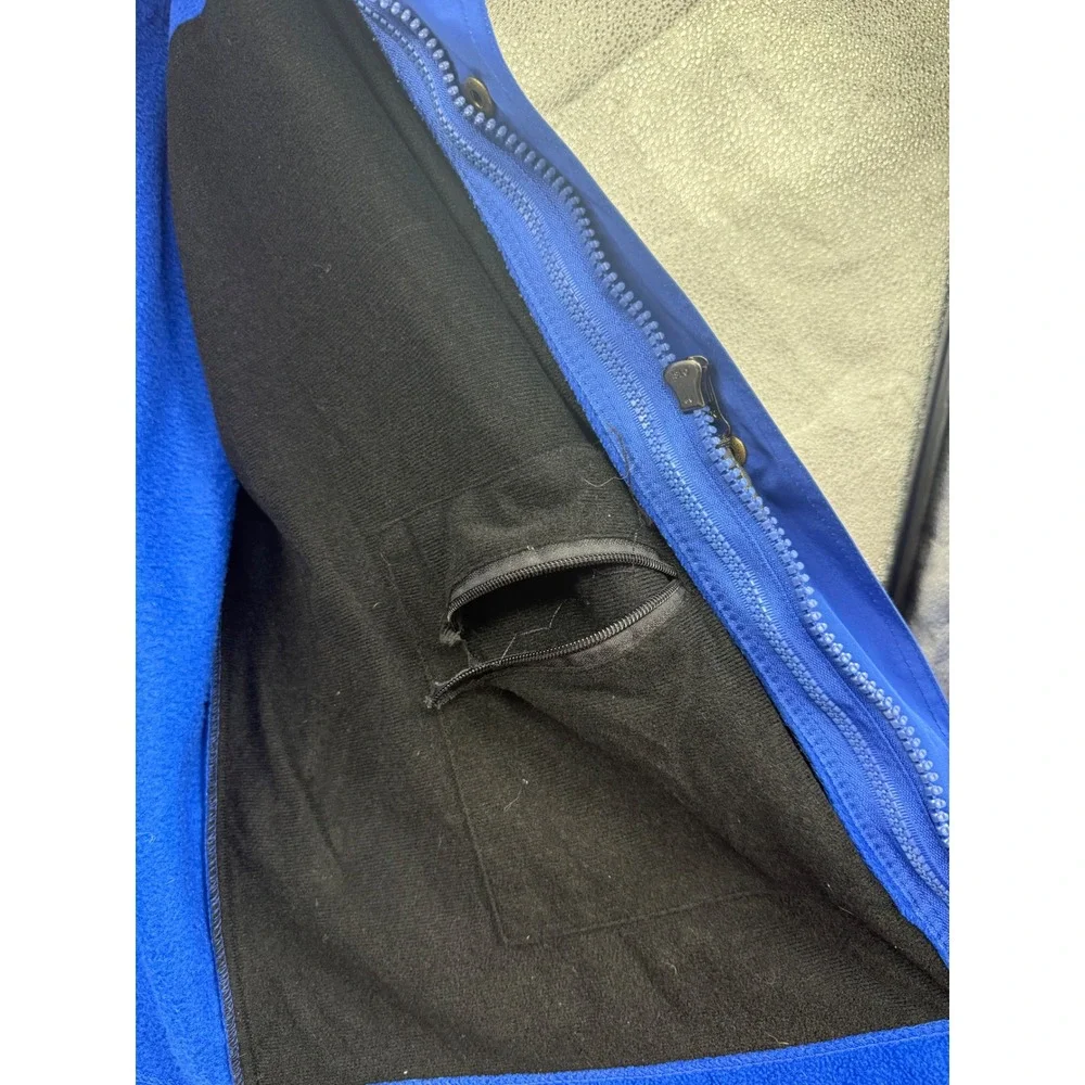 READ The North Face Gore-Tex Mountain Jacket Vintage 90's Blue Mens Medium